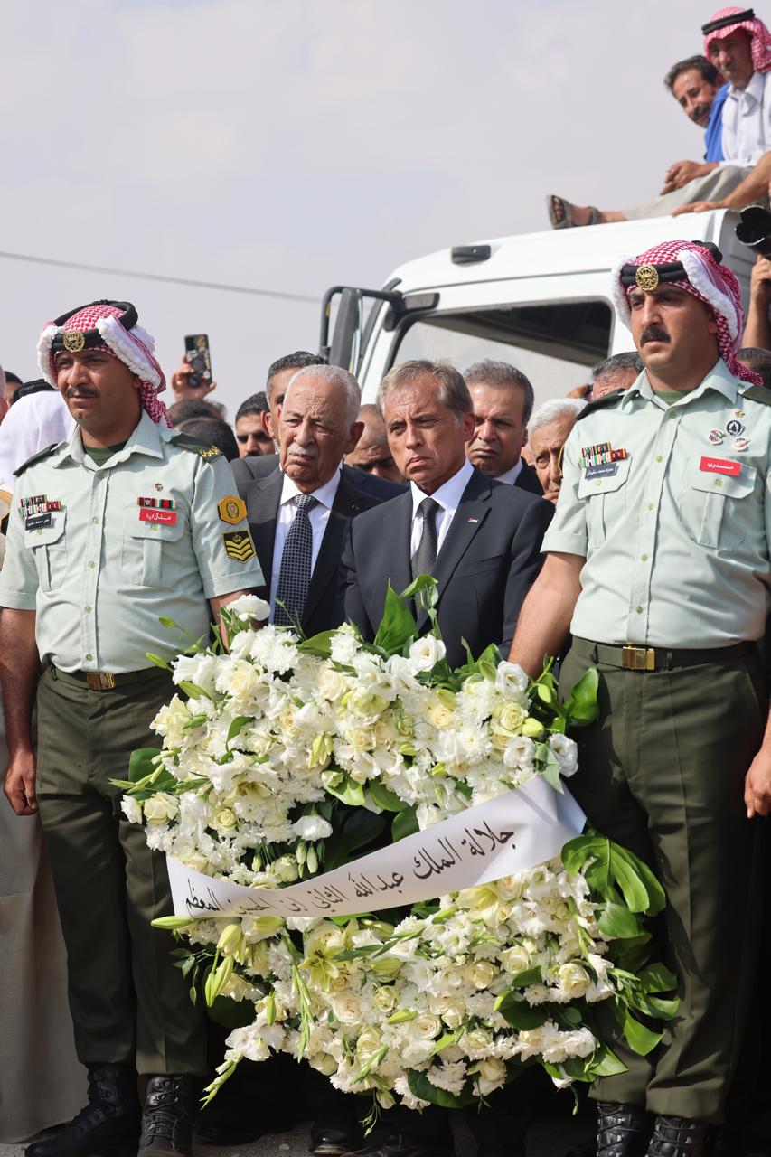 تشييع جثامين شهداء العملية الإرهابية في الكرك
