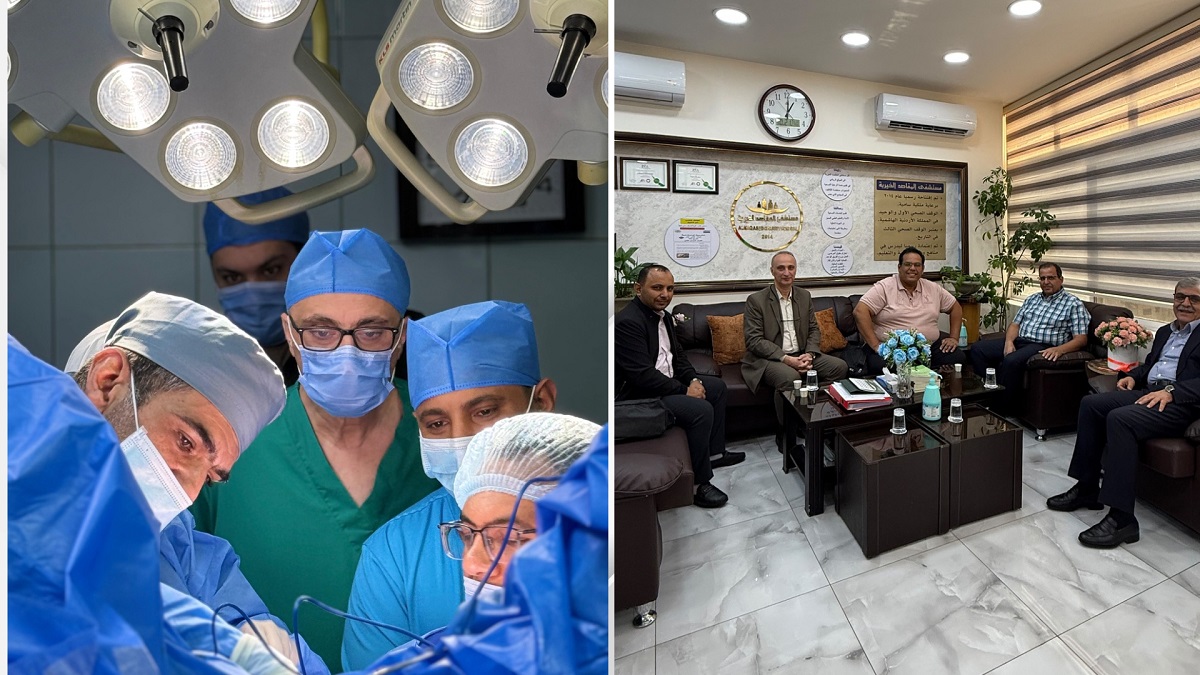 مستشفى المقاصد يستضيف ورشة جراحية ضمن مؤتمر جمعية الجراحين الأردنية