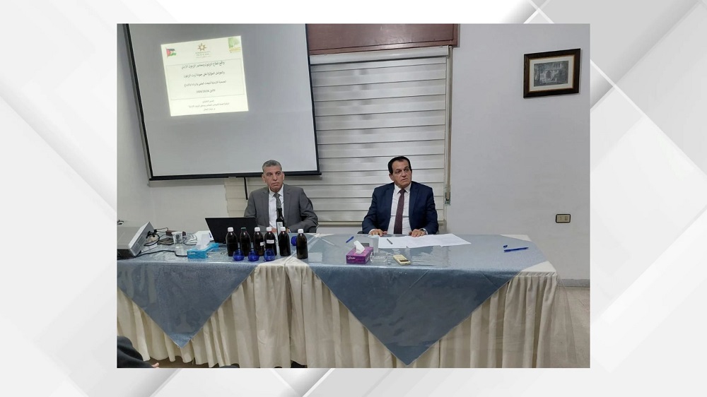 نقابة المعاصر: زيت الزيتون الأردني يتمتع بجودة عالية وتركيب كيميائي متميز