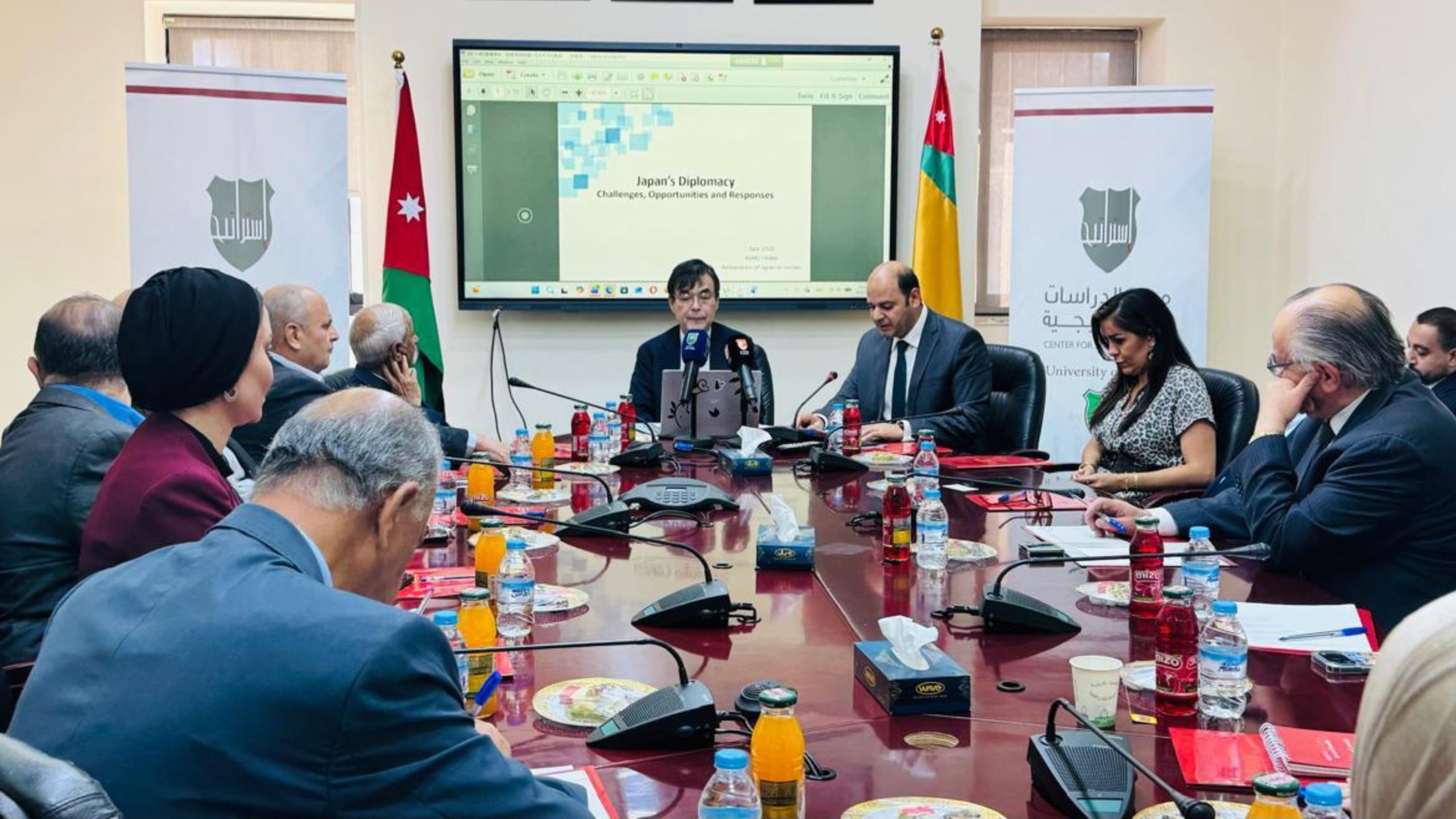 رئيس لجنة الصداقة البرلمانية الأردنية الأذربيجانية يلتقي نظيره في باكو