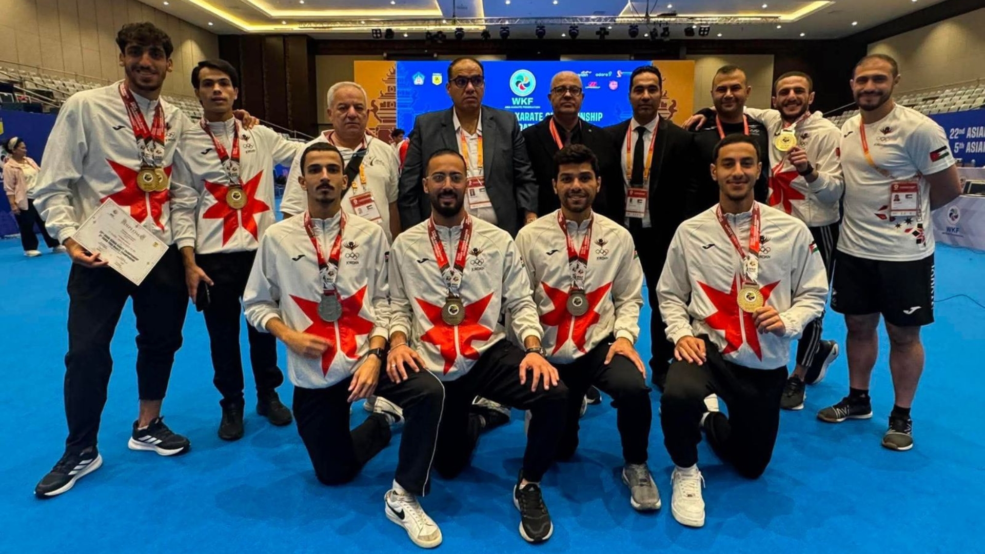 المنتخب الوطني للكراتيه يتألق ويحصد 4 ميداليات ببطولة آسيا للكبار