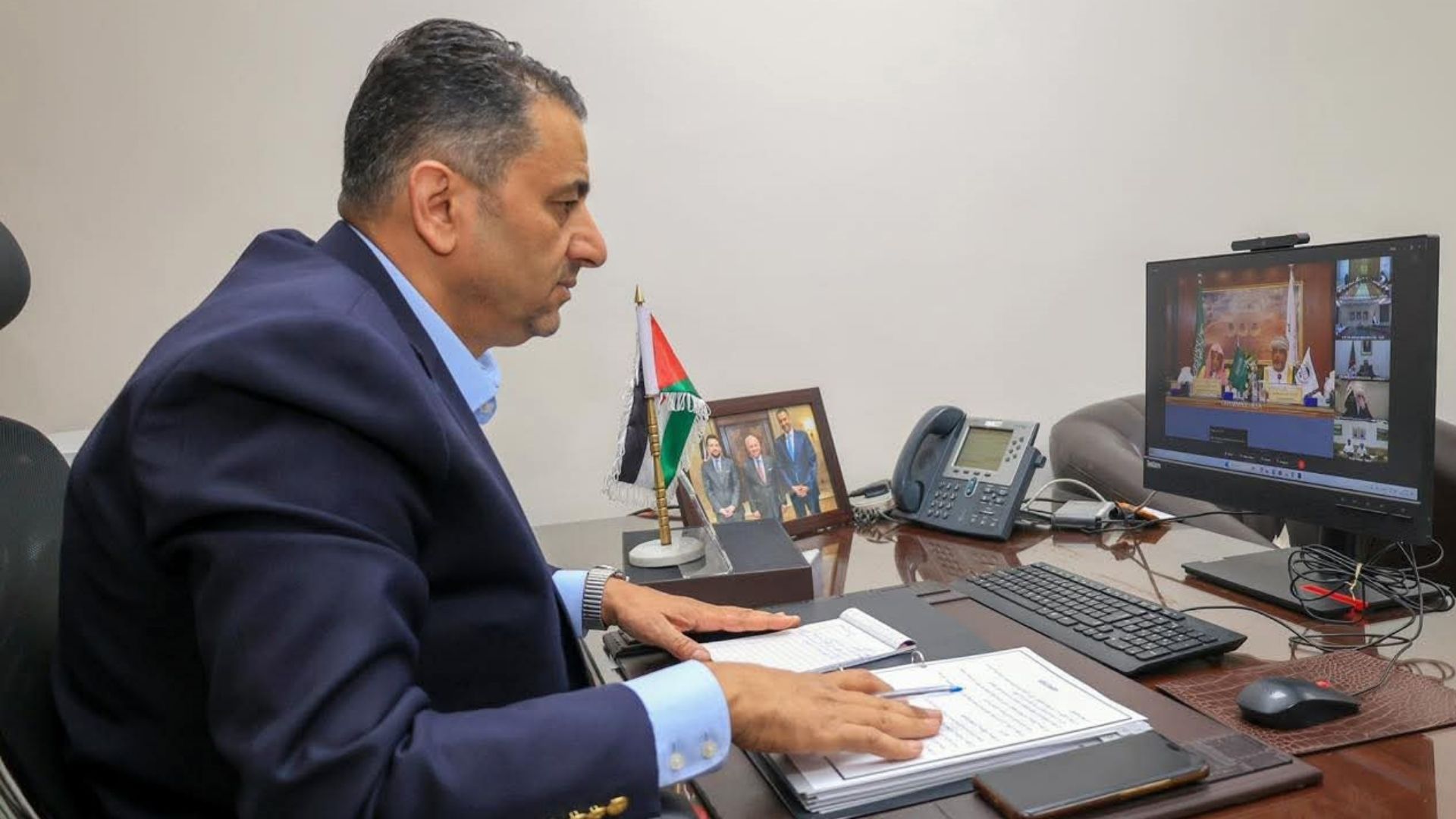 أبو حسان يشارك في اجتماع اللجنة التنفيذية للاتحاد البرلماني العربي