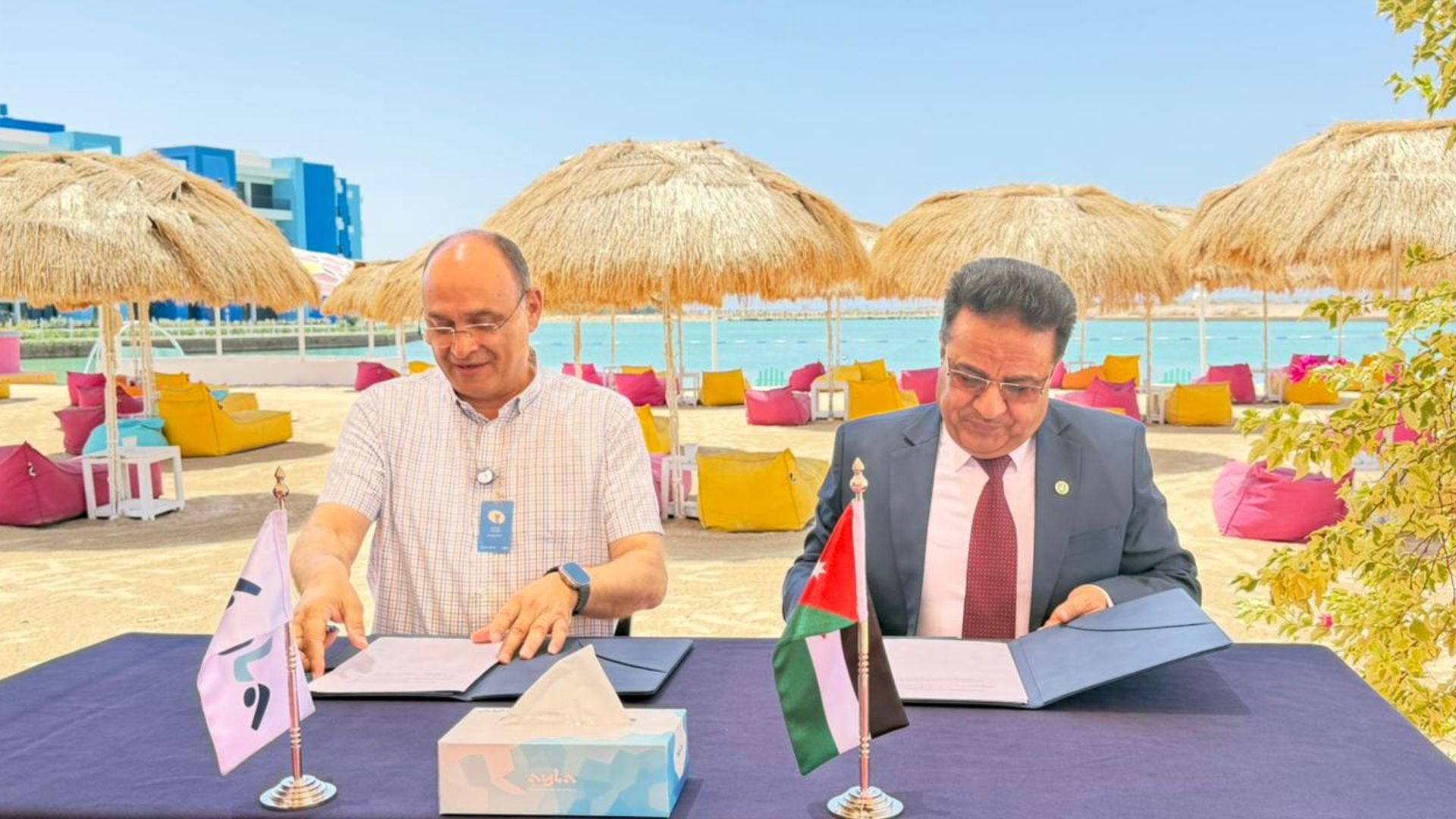 أيلة" تجدّد تعاونها مع محطة العلوم البحرية باتفاقية لعامين