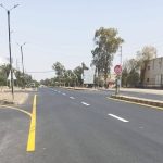 الأشغال: إنجاز صيانة أجزاء بطريق دير علا ومثلث المصري