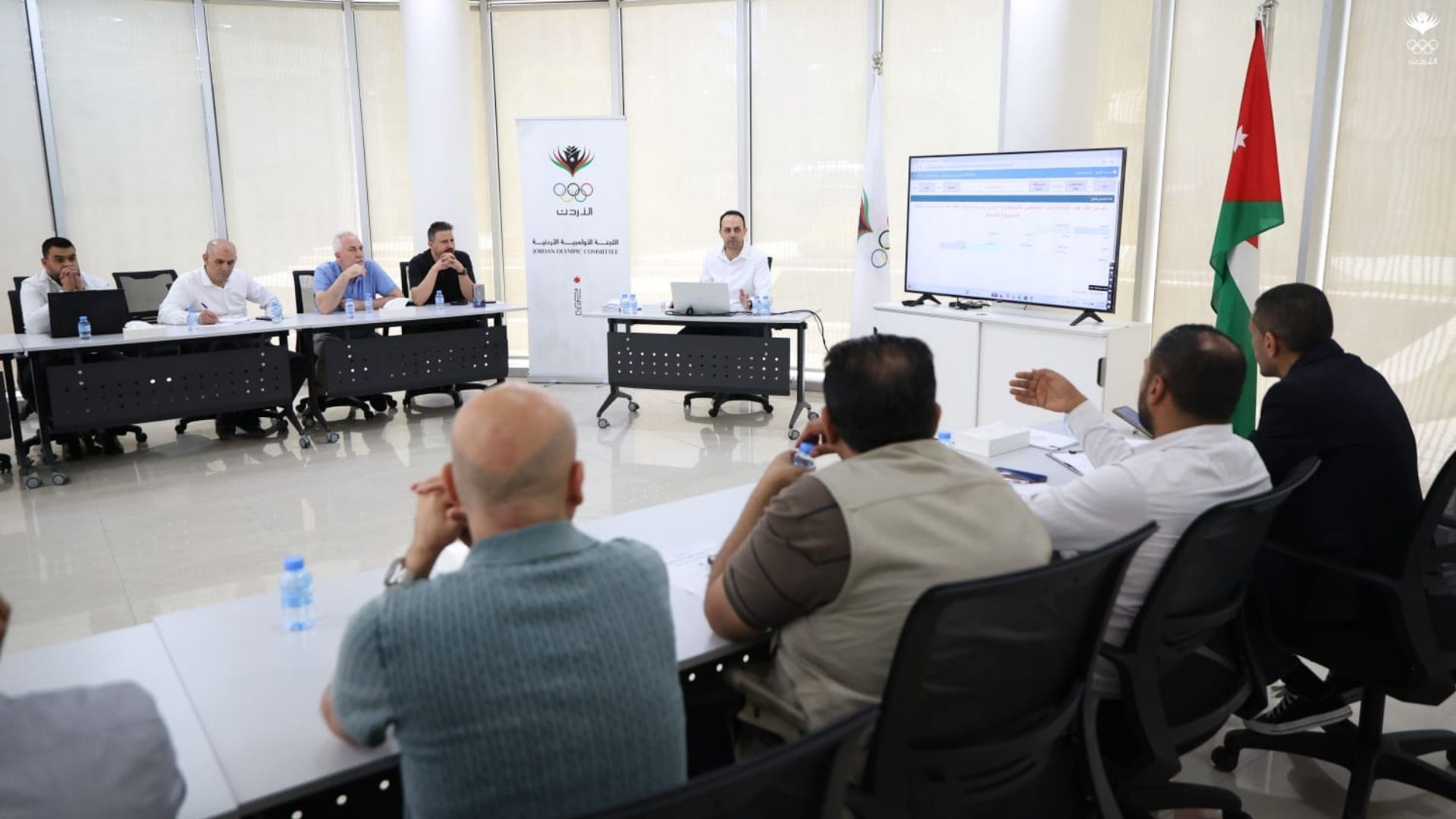 اللجنة الأولمبية تعقد ورشة حول منصة "تكامل" الرقمية