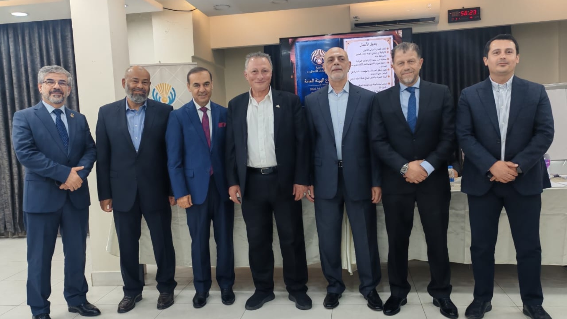 المصادقة على التقريرين الإداري والمالي لجمعية الرخاء