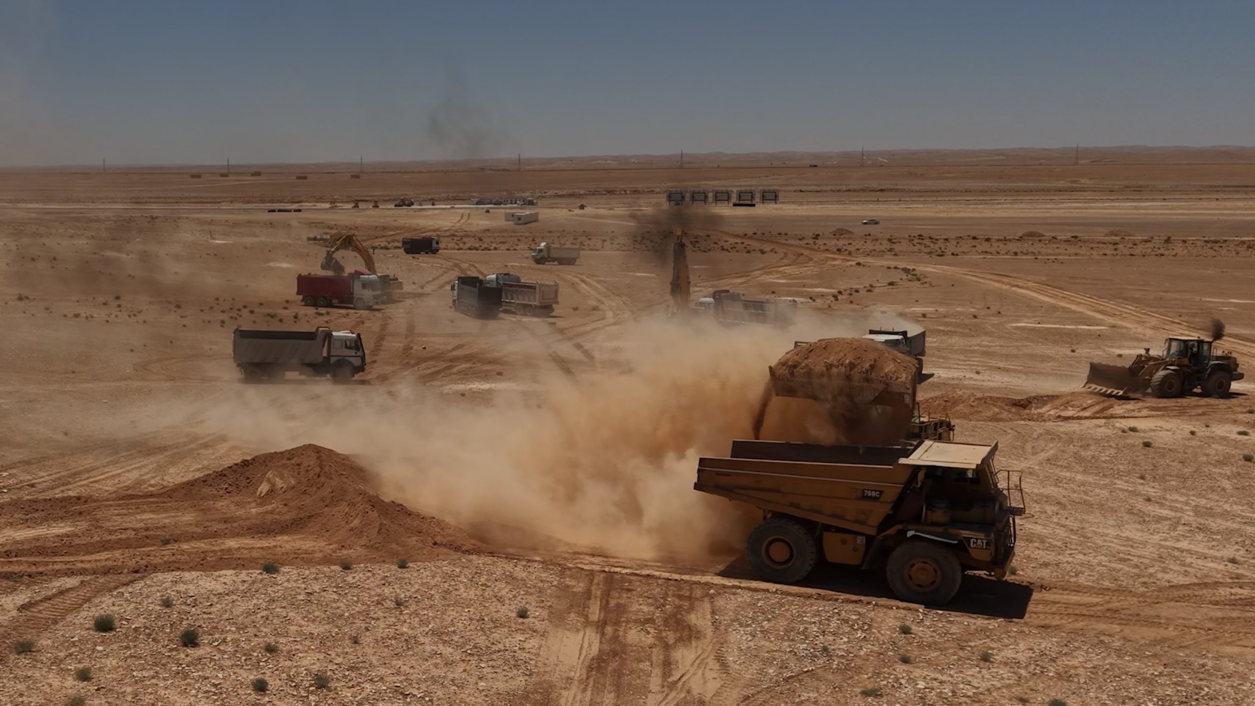 بدء الأعمال التمهيدية والحفر لمشروع ستاد الحسين بن عبدالله الثاني الدولي ضمن مشاريع المرحلة الأولى من مشروع مدينة عمرة تحضيراً لبدء الأعمال الإنشائيَّة بداية عام 2027