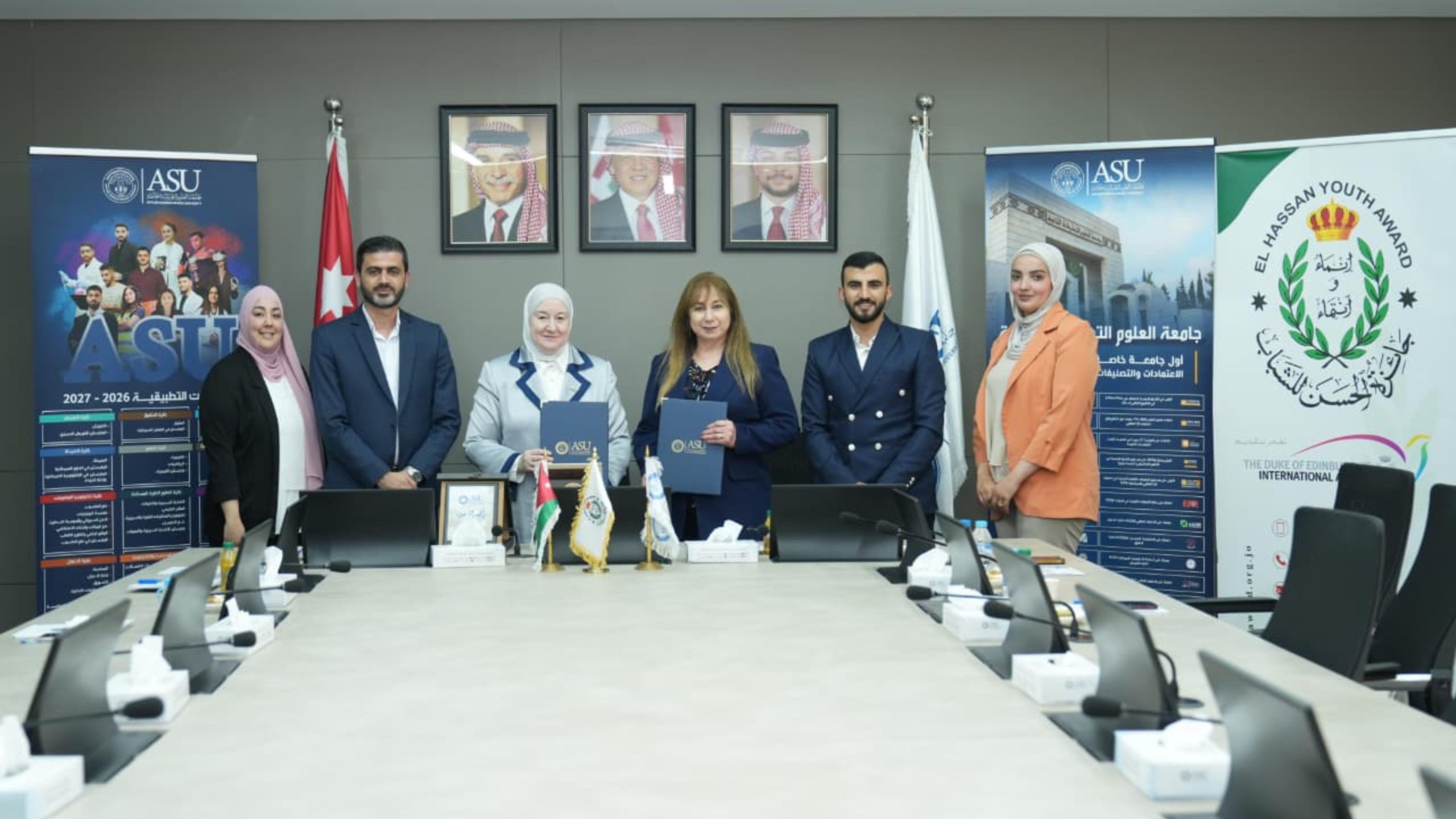 جائزة الحسن والعلوم التطبيقية توقعان مذكرة تفاهم لتمكين الشباب ودعم مهاراتهم القيادية