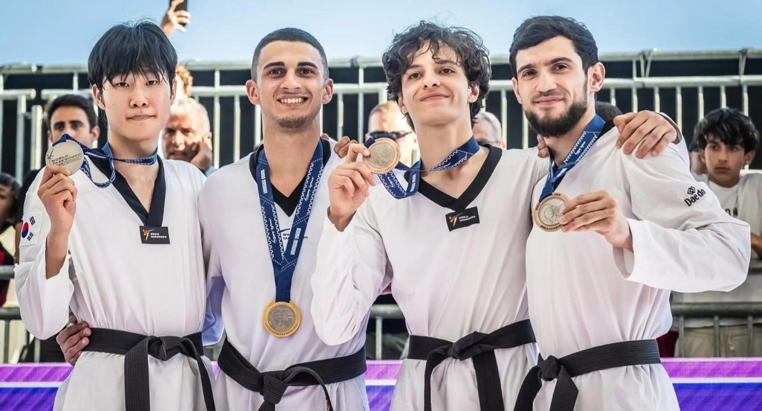 جعفر الداوود يحرز برونزية الجائزة الكبرى للتايكواندو في روما