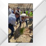 حملة تشجير ونظافة في الزرقاء