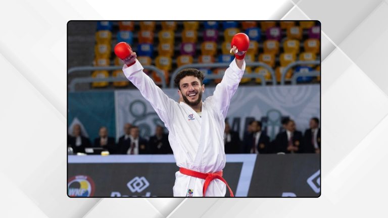 لاعب منتخب الكراتيه غيث يتأهل إلى نهائي الدوري العالمي