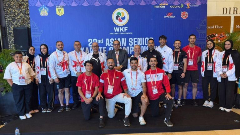 منتخب الكراتيه يشارك في بطولة آسيا للكبار