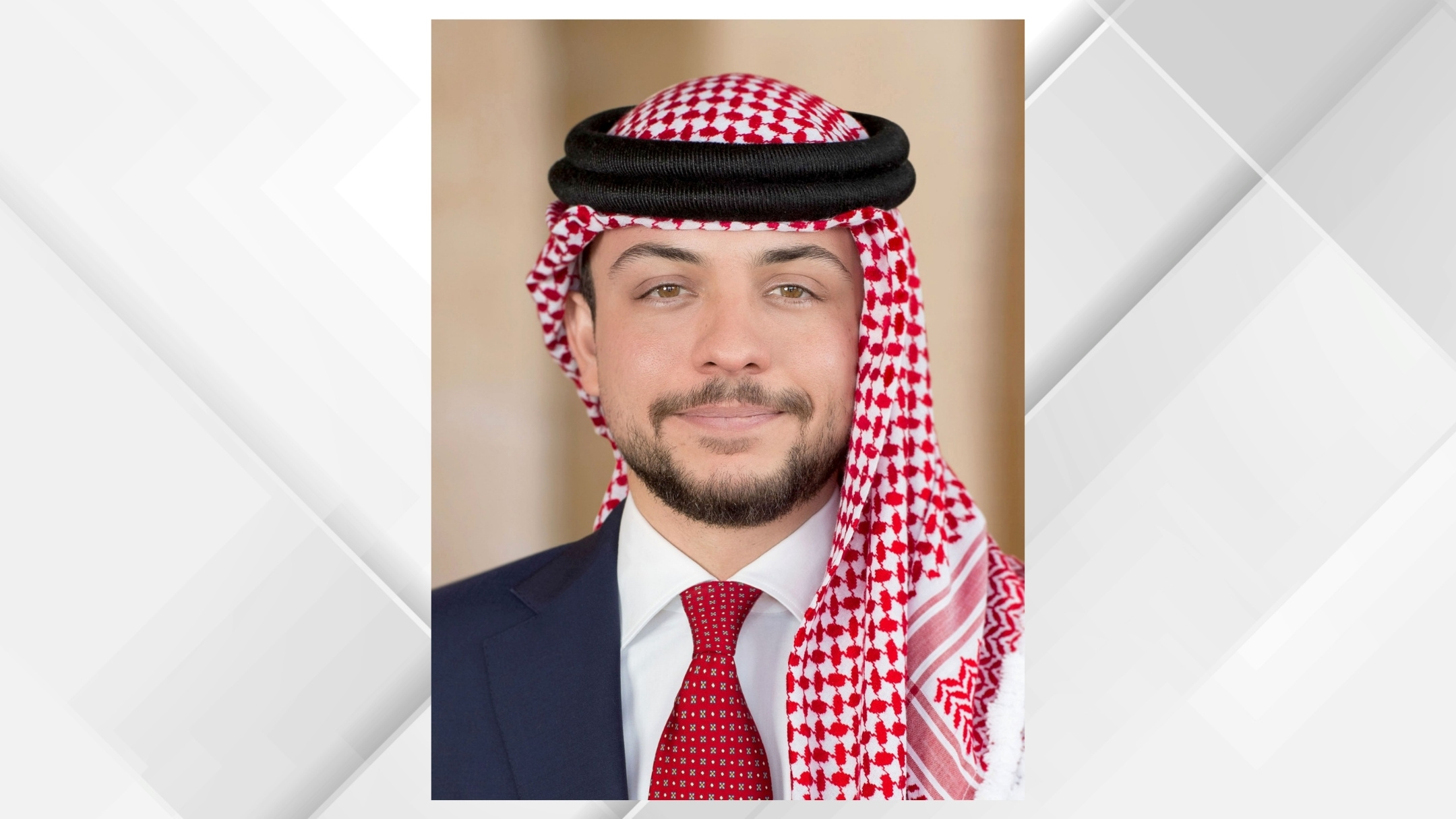ولي العهد يلتقي نائب المستشار النمساوي على هامش مباراة النشامى