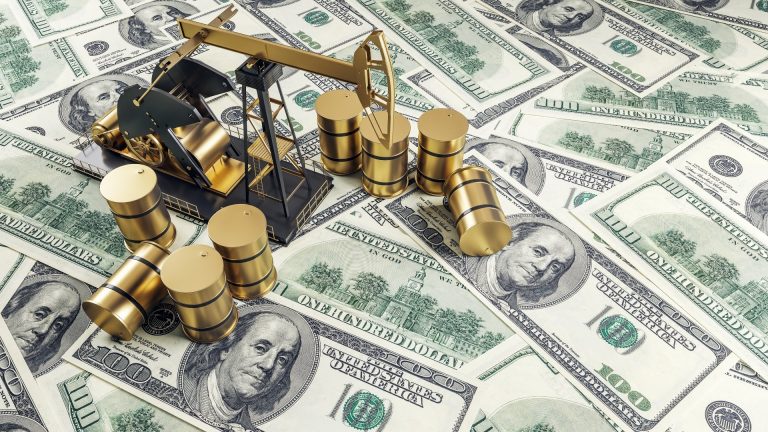 انخفاض أسعار الذهب وارتفاع النفط ومؤشر الدولار عالميا