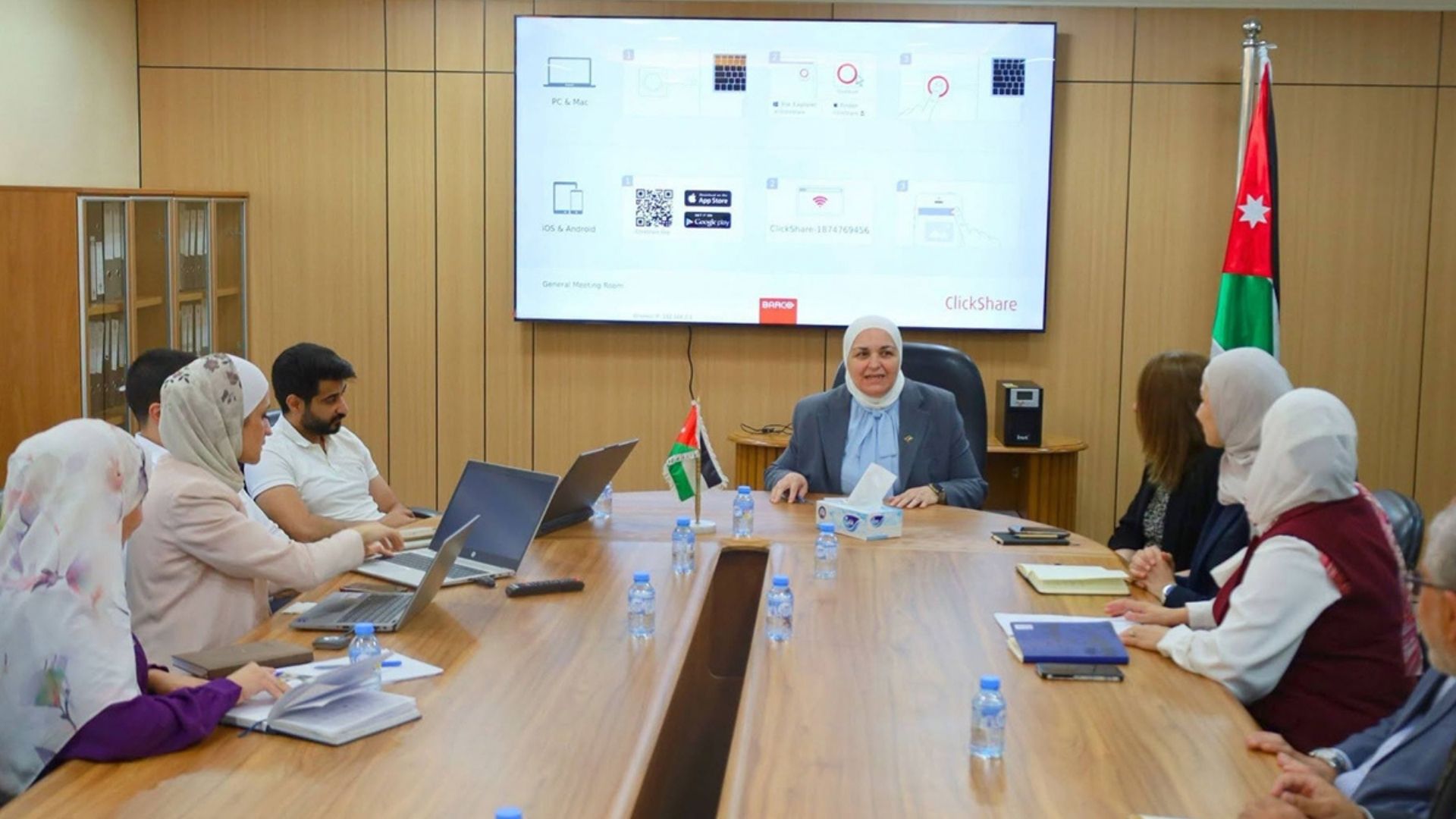 وزارة الطاقة تبحث مستجدات مشروع المبنى الأخضر