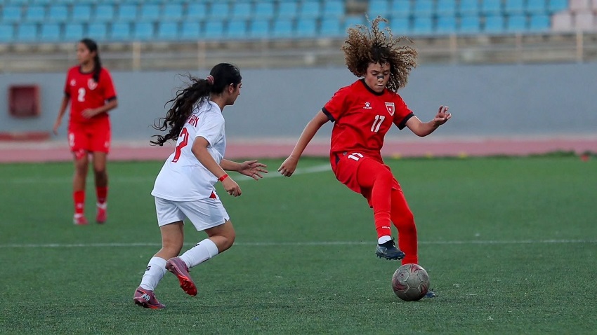 المنتخب النسوي تحت سن 17 يتأهل إلى نصف نهائي "غرب آسيا"
