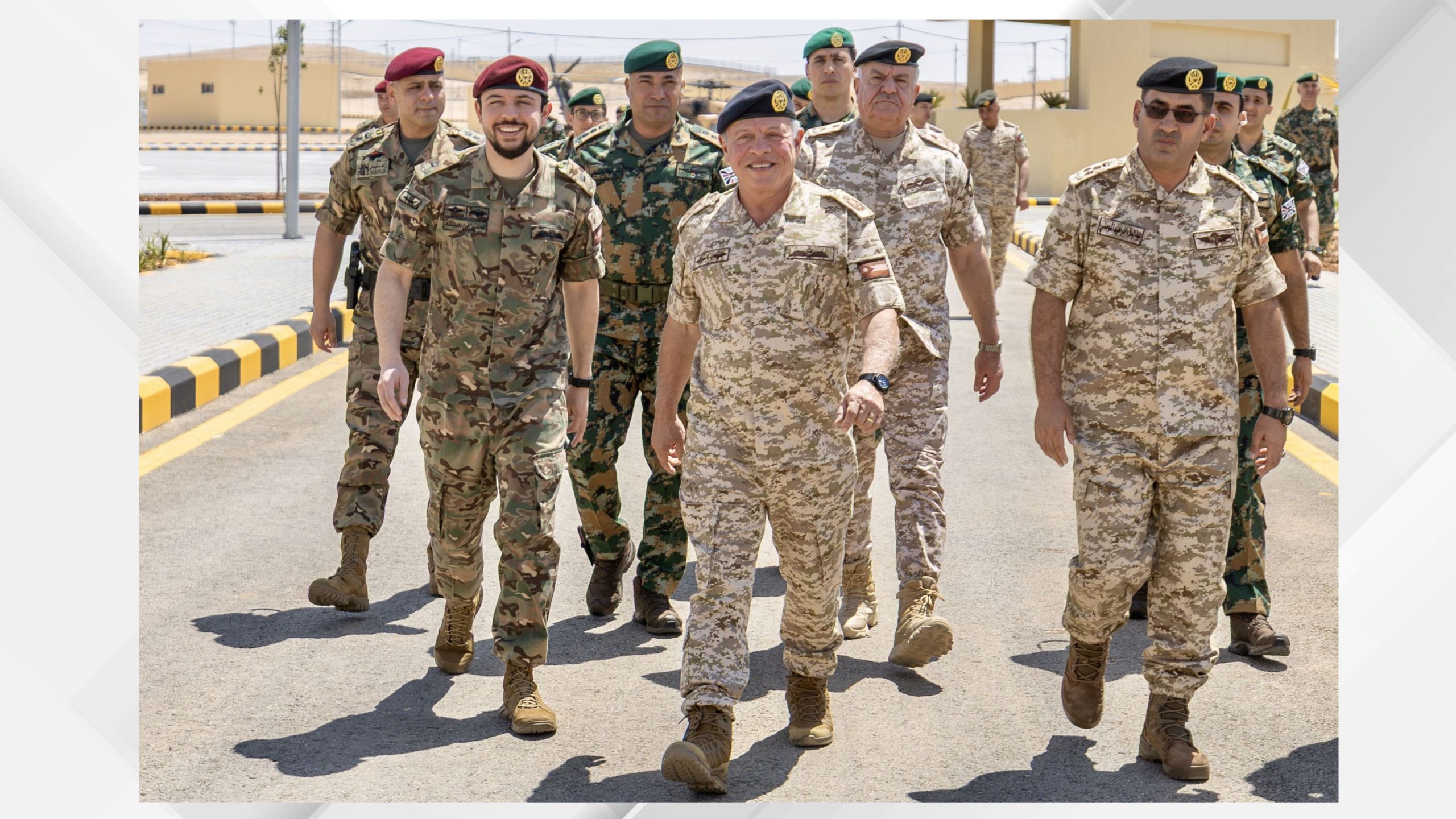 الملك يفتتح مباني جديدة لقيادة لواء الملك الحسين بن طلال المدرع الملكي 40