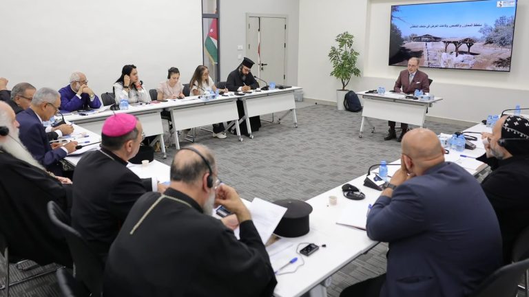 مجلس رؤساء الكنائس يبحث رؤية ومحتوى متحف معمودية السيد المسيح