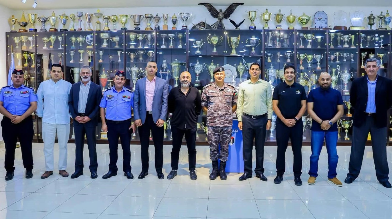 "أمن الملاعب" والفيصلي يبحثان ترتيبات الموسم الجديد