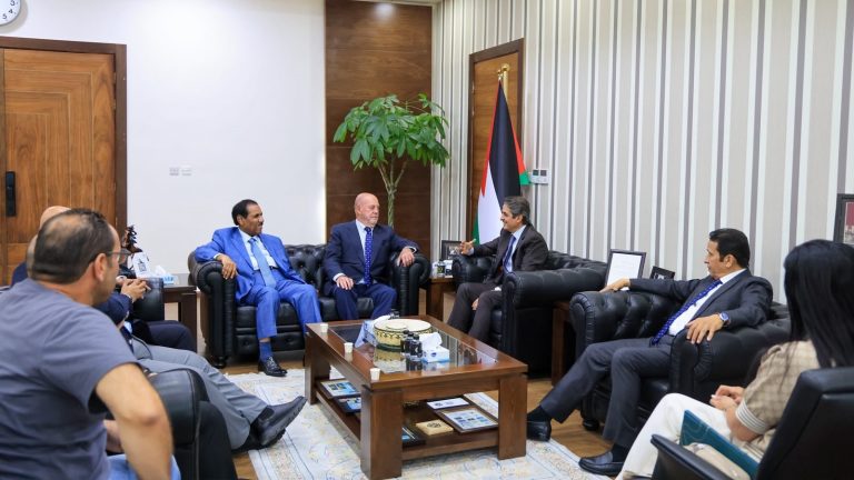وزير الشباب يستقبل رؤساء الاتحادات الدولي والآسيوي والعربي وغرب آسيا للكاراتيه