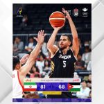 منتخب السلة يتعثر أمام إيران