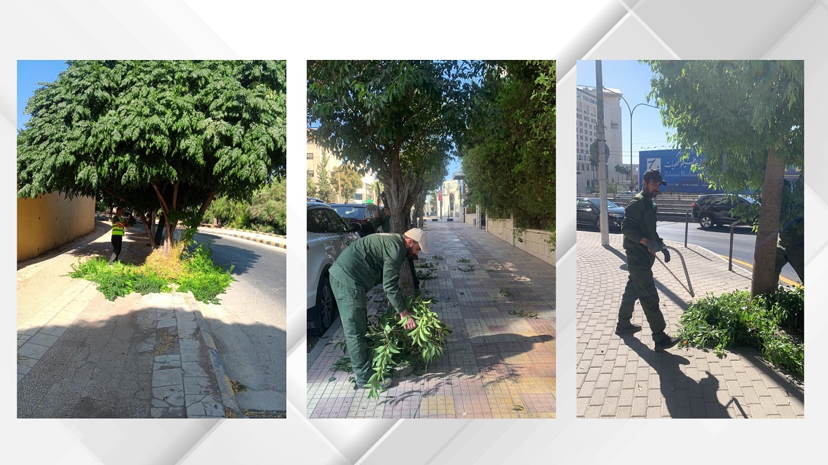 أمانة عمّان تؤهل الأرصفة وتعالج العوائق لتوفير مسارات آمنة للمشاة