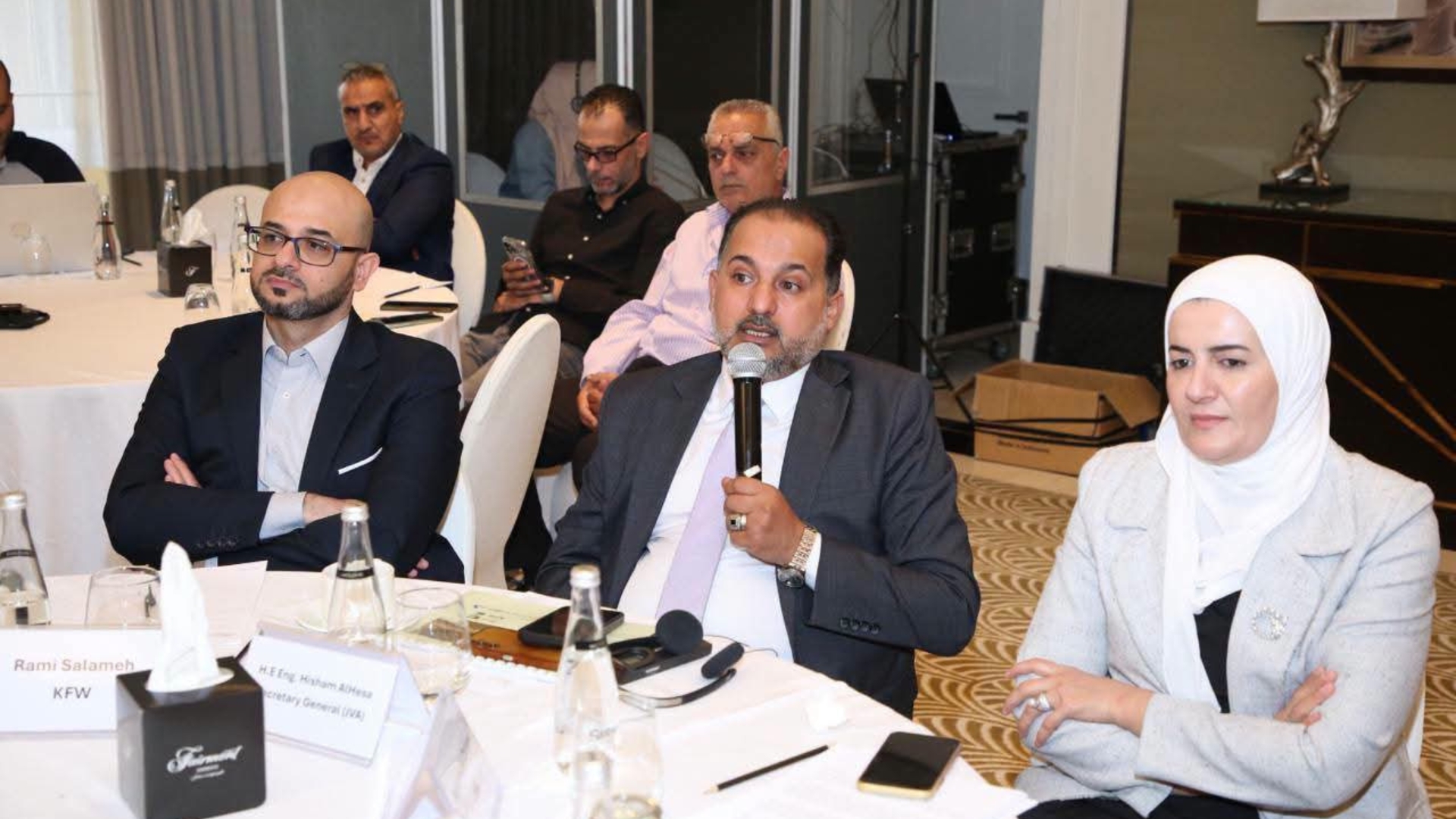 ورشة تناقش معايير التصميم لمشروع خفض فاقد المياه من قناة الملك عبدالله